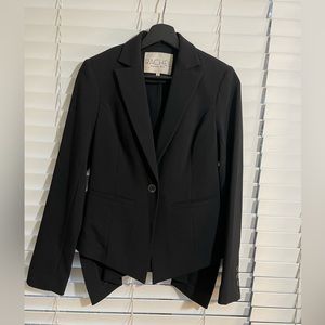 Rachel Roy Tailored Blazer w/ Ruffle Back Detail